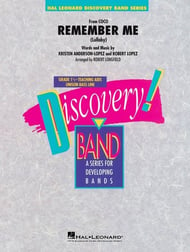 Remember Me Concert Band sheet music cover